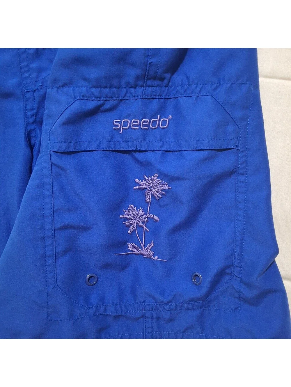 Speedo Men's Blue Swim Trunks Size M
